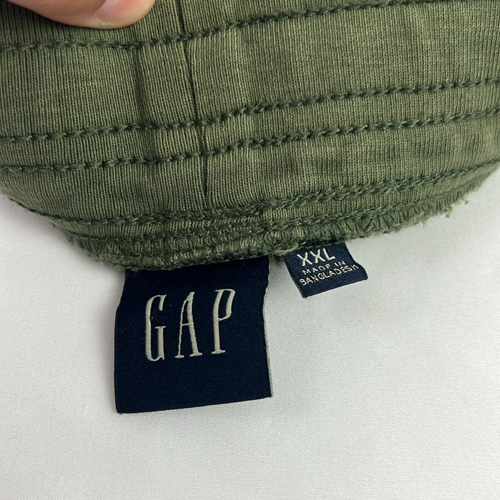 Gap New Women’s XXL Pockets Pull-on Drawstring Tie Waistband Green Short - Picture 3 of 7